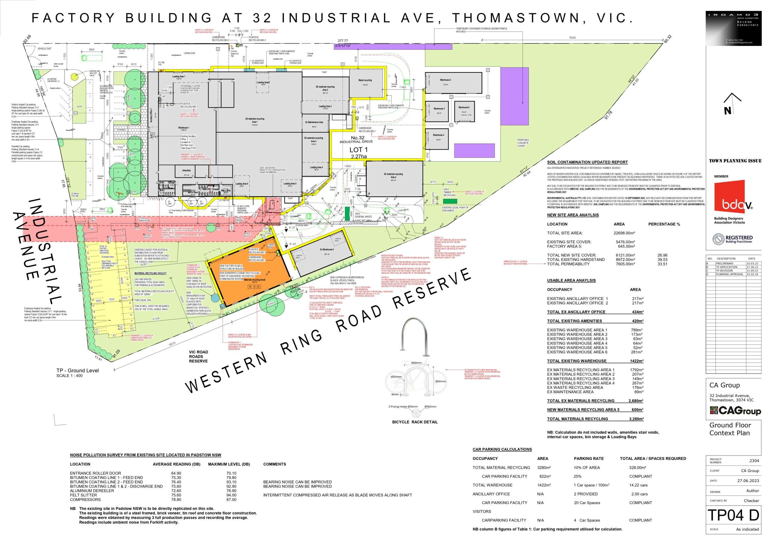 12 Ca Group 32 Industrial Ave Thomastown - Factory development 2024